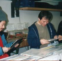 Yamatsuka Eye & Otomo Yoshihide at our merchtable at Wels Unlimited