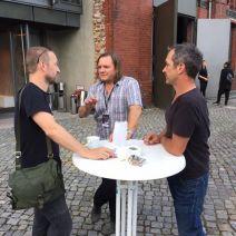 Mats Gustafsson, Konstantin and Erwan Keravec at A l'arme festival berlin