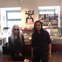 keiji haino & merzbow for digging and espresso in our recordshop Substance